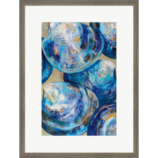 Beyond Blue Shells by Jeanette Vertentes, Framed Art