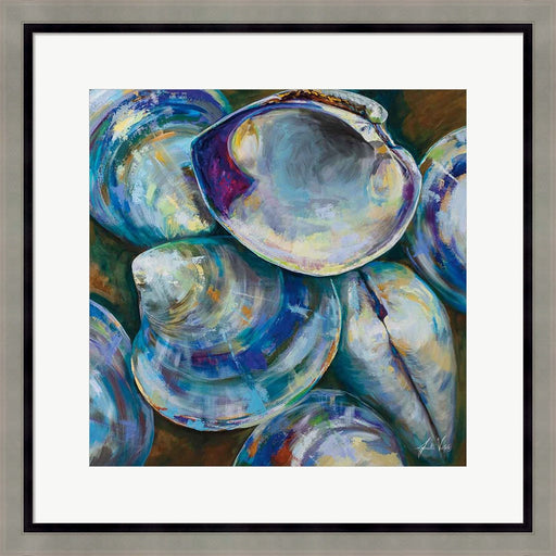 Shell Shuffle by Jeanette Vertentes, Framed Art
