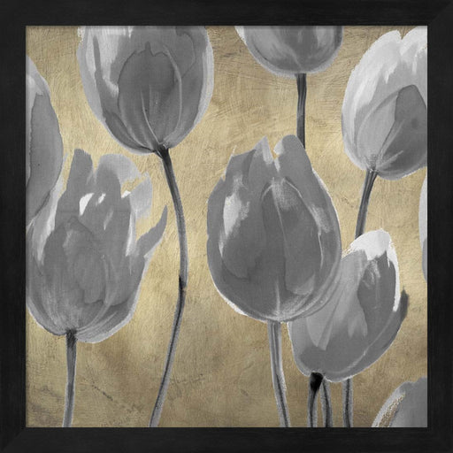 Grey Tulips I by Luca Villa, Framed Art