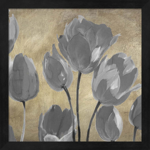 Grey Tulips II by Luca Villa, Framed Art