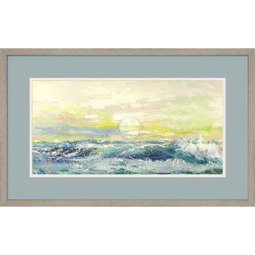 Onde del Mattino by Lucas, Framed Art
