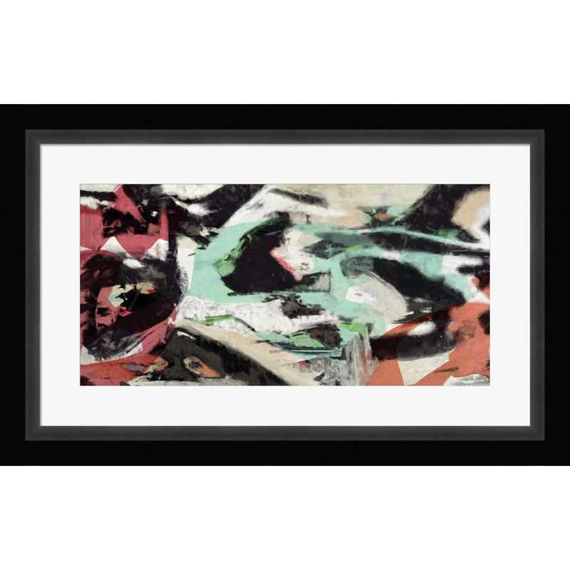 Fragmented Springtime by Roland Caine, Framed Art