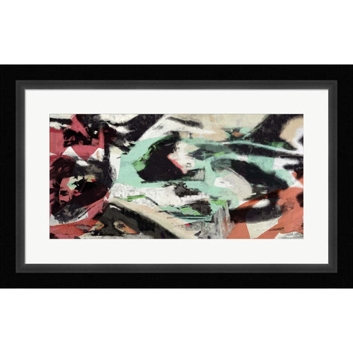 Fragmented Springtime by Roland Caine, Framed Art