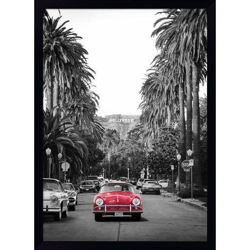 Boulevard in Hollywood by Gasoline Images, Framed Art