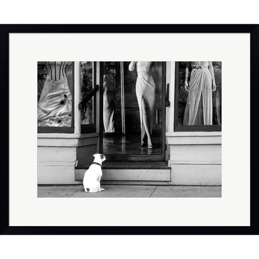 Waiting for Her by Julian Lauren, Framed Art