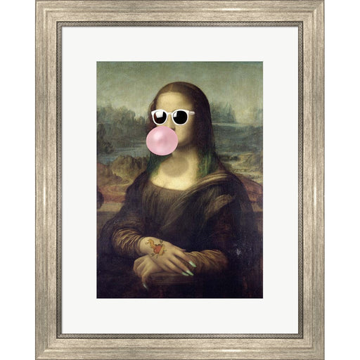 Leisure Time, Monna Lisa by Matt Spencer, Framed Art