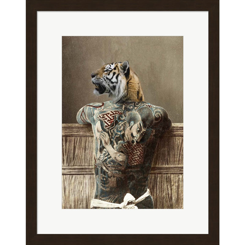 Traditional Tattoo II by Matt Spencer, Framed Art