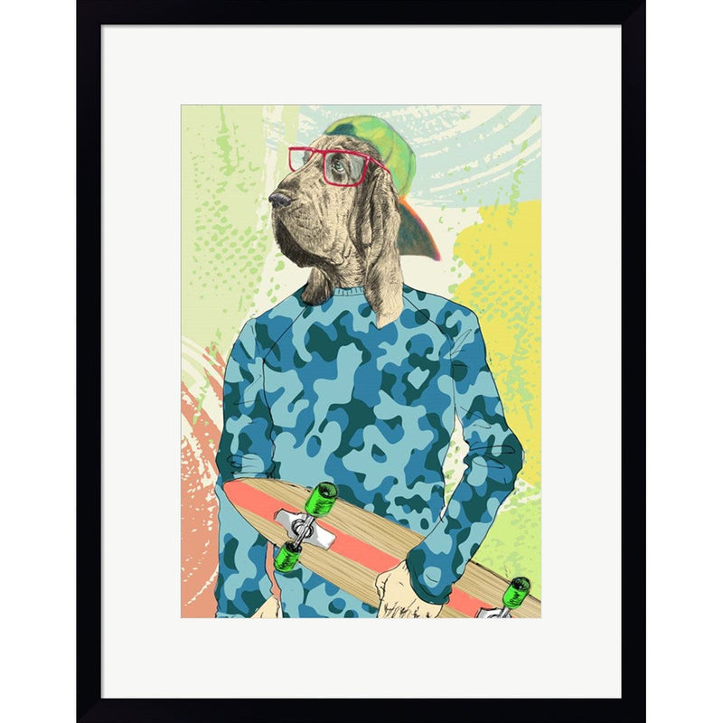 Skaterboy by Matt Spencer, Framed Art