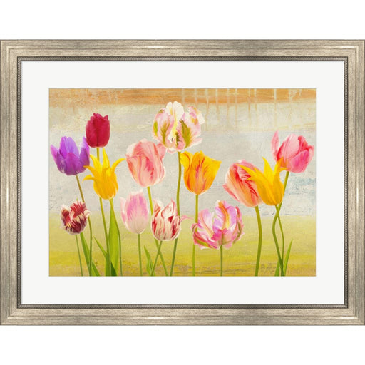 Tulipani d'estate by Teo Rizzardi, Framed Art