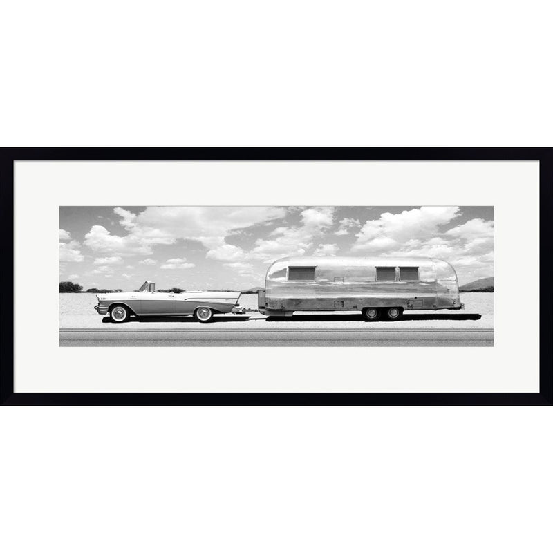Ready to Go (BW) by Gasoline Images, Framed Art