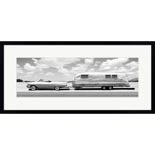 Ready to Go (BW) by Gasoline Images, Framed Art