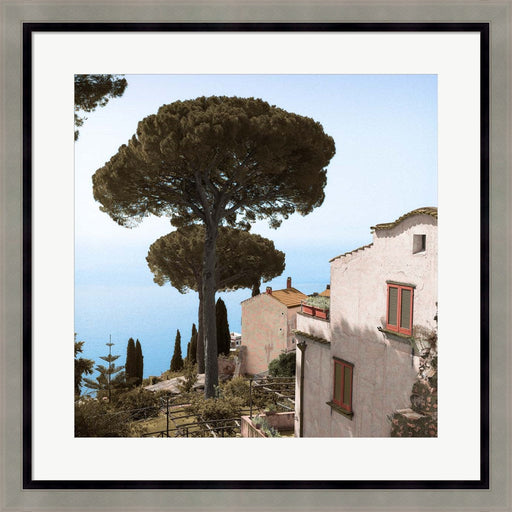 Amalfi Coastal Villas by Alan Blaustein, Framed Art