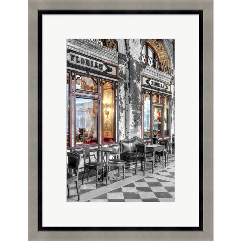 Caffe Florian, Venezia by Alan Blaustein, Framed Art