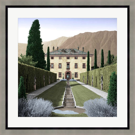 Villa Balbiano No. 3 by Alan Blaustein, Framed Art