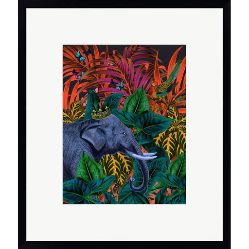 Tropical Jungle by Erika C. Brothers, Framed Art