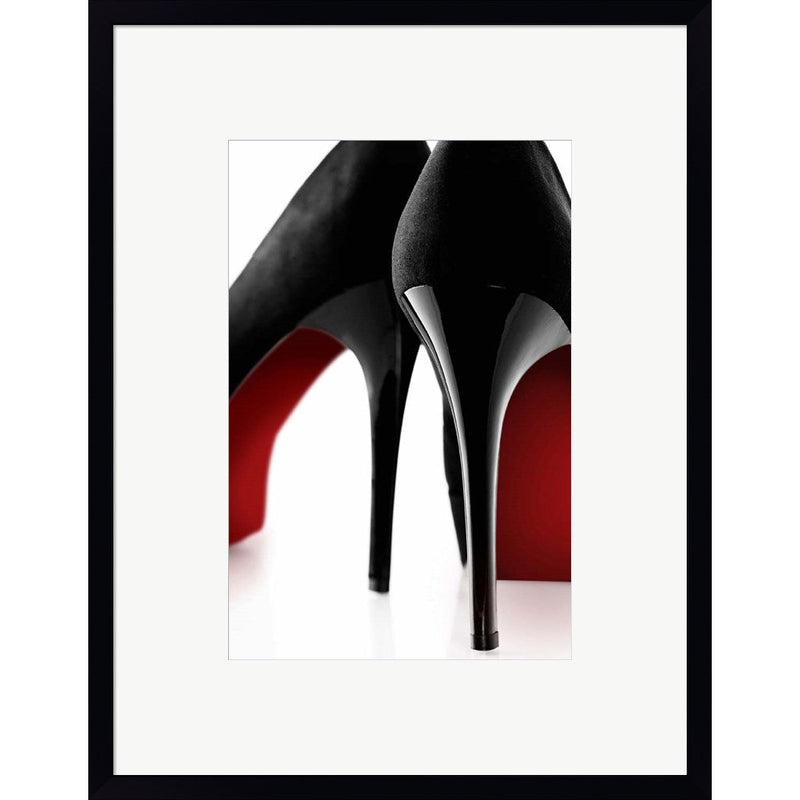 Fashion Red 1 by Design Fabrikken, Framed Art
