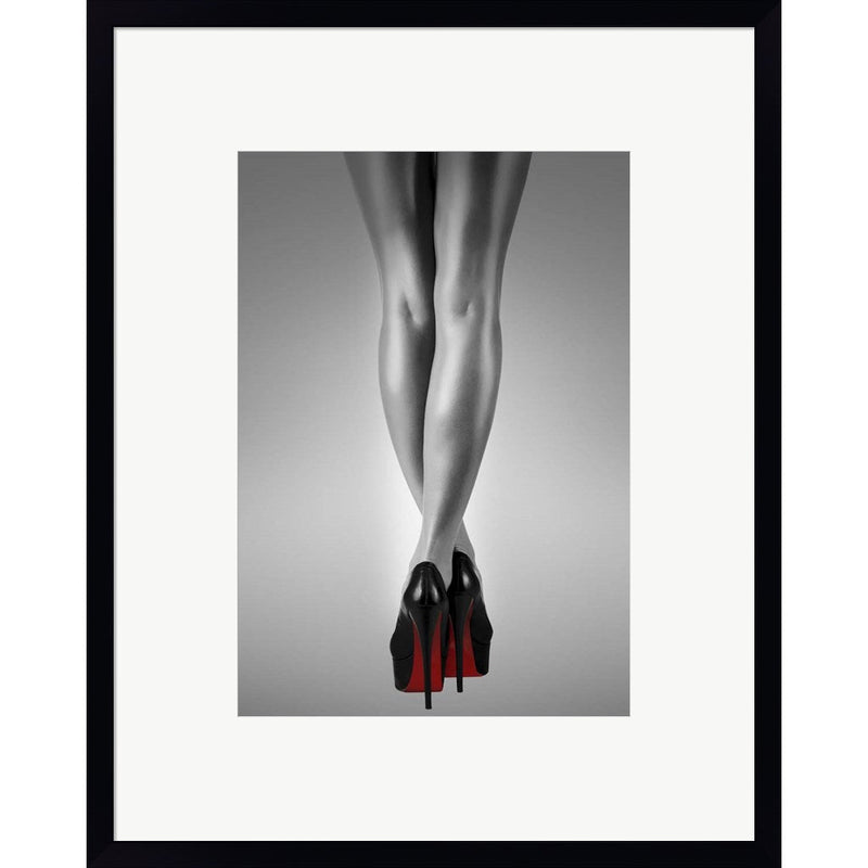 Fashion Red 2 by Design Fabrikken, Framed Art