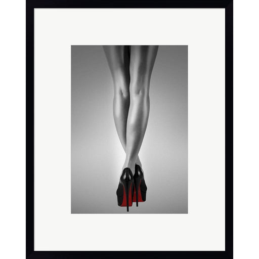 Fashion Red 2 by Design Fabrikken, Framed Art