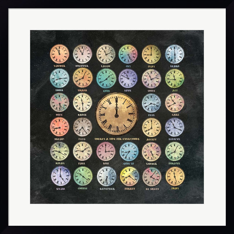 There is a Time for Everything by Paula Belle Flores, Framed Art