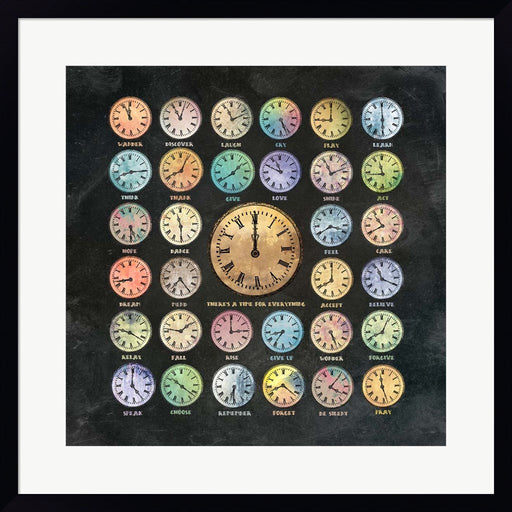 There is a Time for Everything by Paula Belle Flores, Framed Art