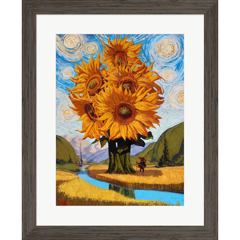 In The Valley by Thomas Fluharty, Framed Art