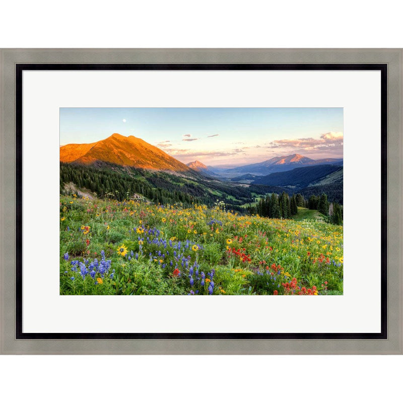 Wildfire Moonrise by J.C. Leacock, Framed Art