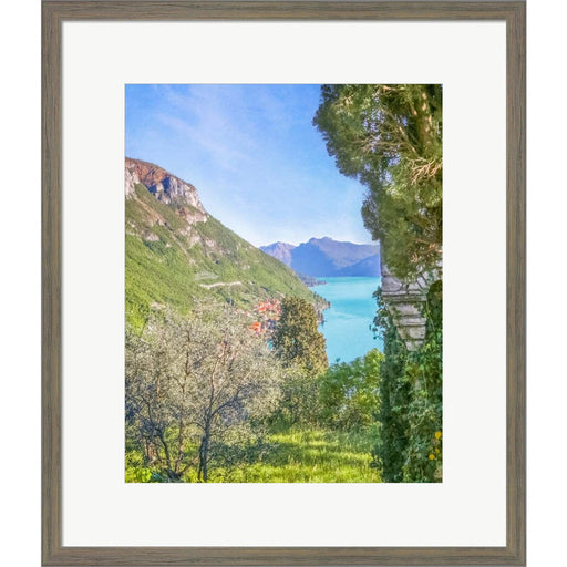 Lago di Como View No. 1 by Brooke T. Ryan, Framed Art