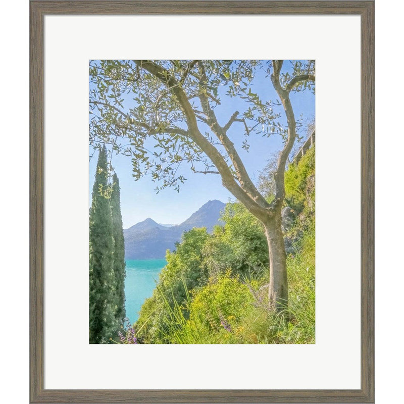 Lago di Como View No. 2 by Brooke T. Ryan, Framed Art