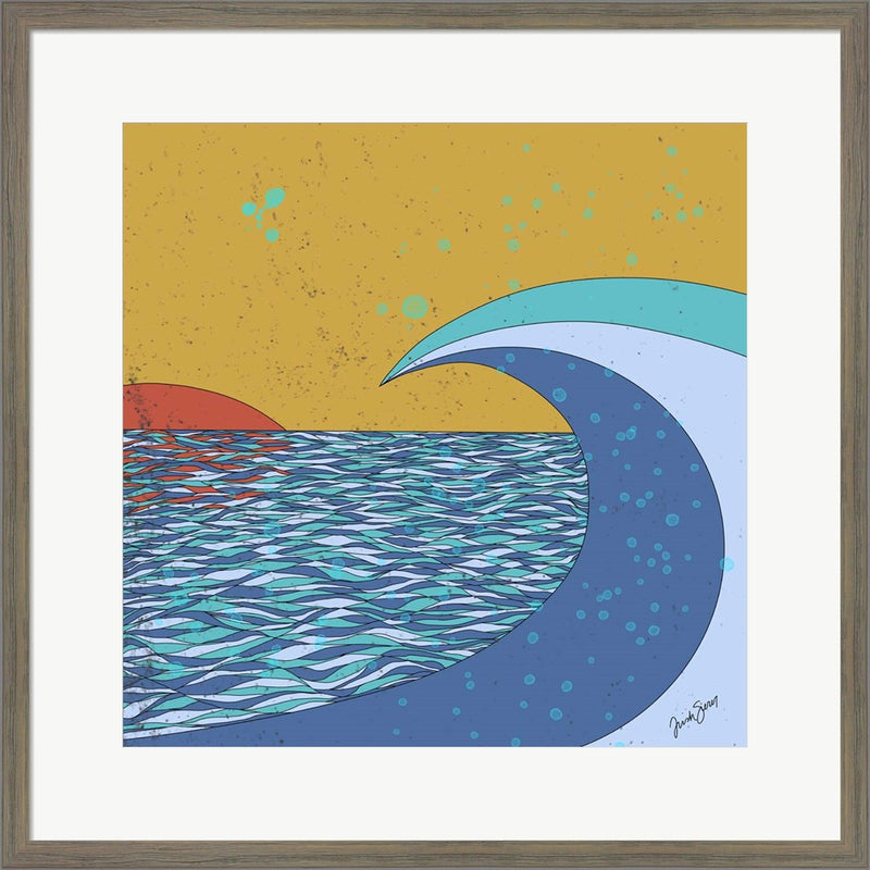 Big Wave by Trish Sierer, Framed Art