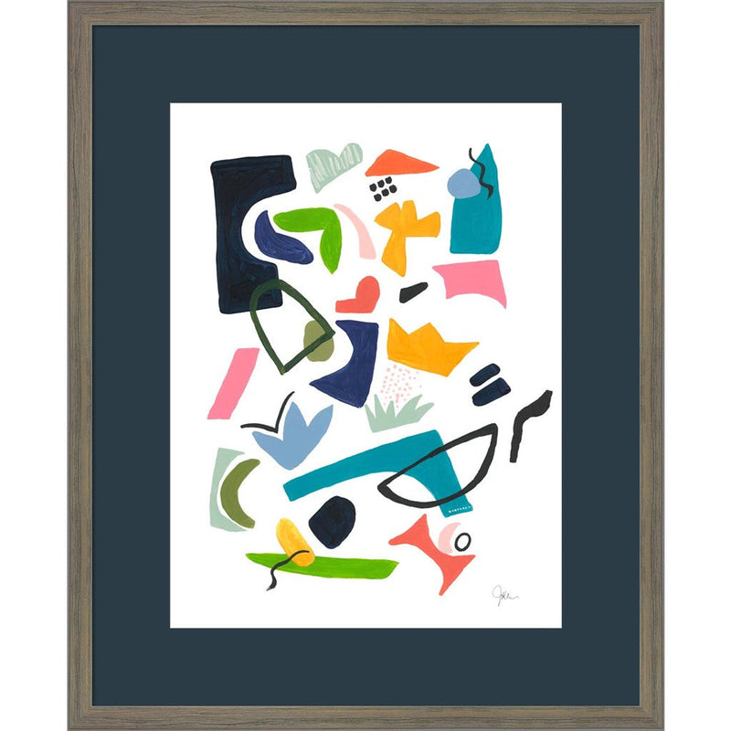 Atomic Ranch No. 2 by Jan Weiss, Framed Art