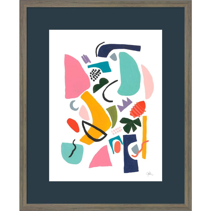 Atomic Ranch No. 3 by Jan Weiss, Framed Art