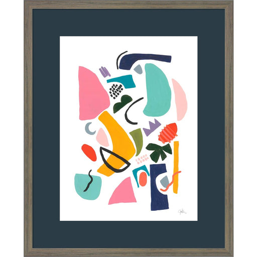 Atomic Ranch No. 3 by Jan Weiss, Framed Art