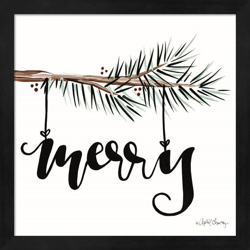 Merry by April Chavez, Framed Art
