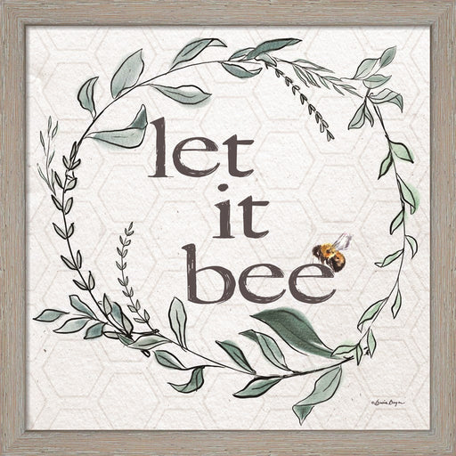 Let It Bee by Susie Boyer, Framed Art
