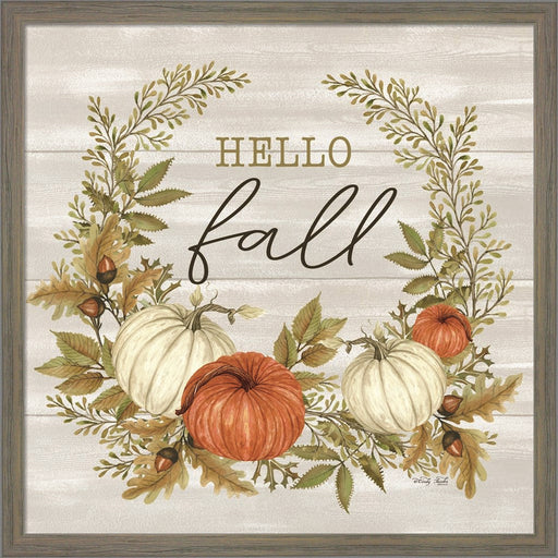 Hello Fall by Cindy Jacobs, Framed Art