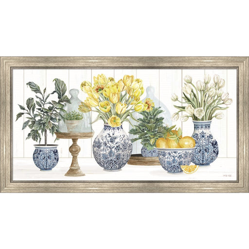 Chinoiserie Lemon Set by Cindy Jacobs, Framed Art