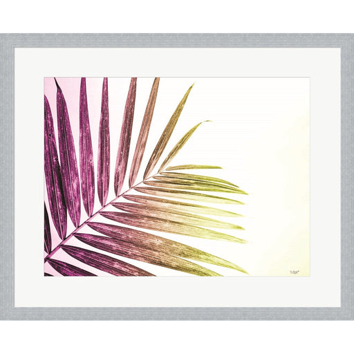 Rainbow Leaf by Donnie Quillen, Framed Art
