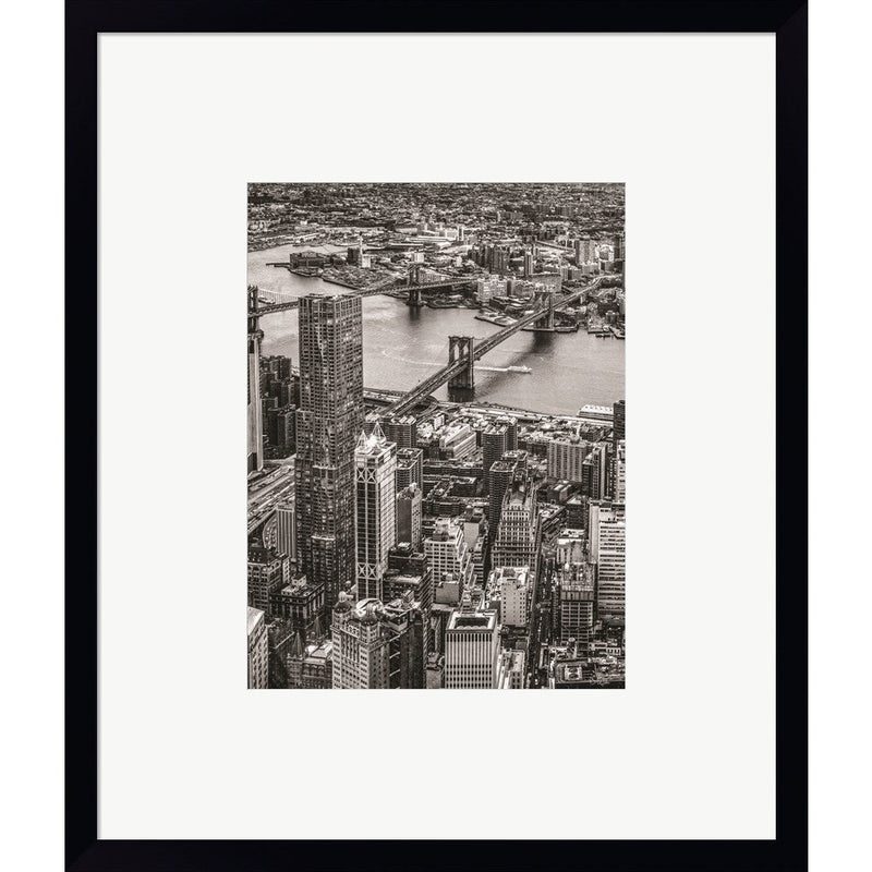 Cityscape by Donnie Quillen, Framed Art