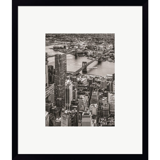 Cityscape by Donnie Quillen, Framed Art