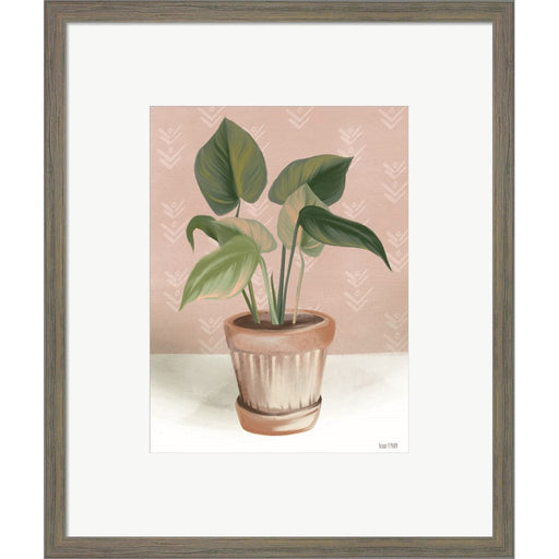 House Prayer Plant by House Fenway, Framed Art