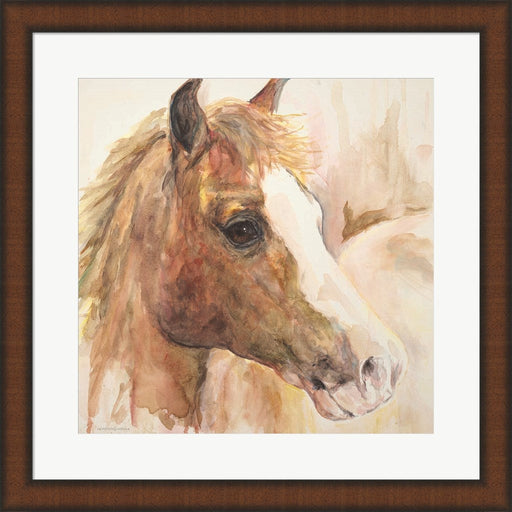 Watercolor Horse by Kamdon Kreations, Framed Art