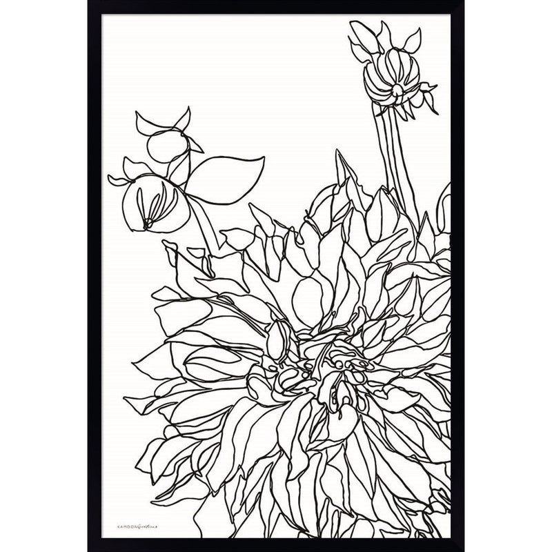 Sunny Disposition by Kamdon Kreations, Framed Art