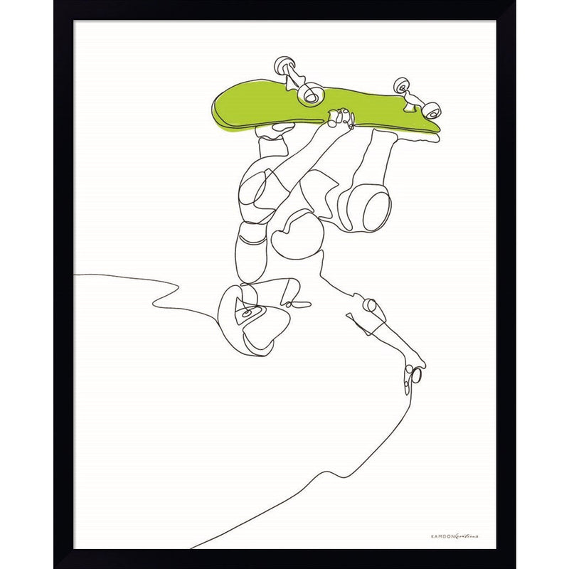 Inverted by Kamdon Kreations, Framed Art