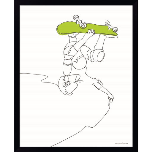 Inverted by Kamdon Kreations, Framed Art