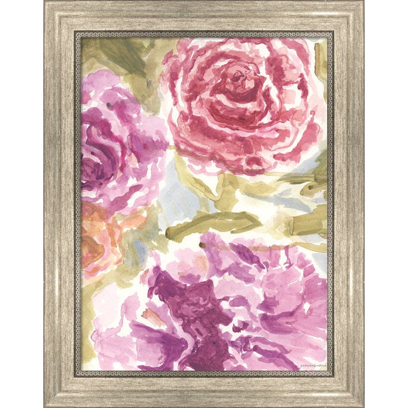 Warm Violet 1 by Kamdon Kreations, Framed Art