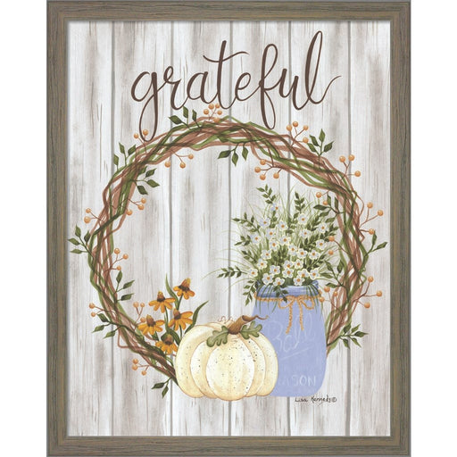 Grateful by Lisa Kennedy, Framed Art