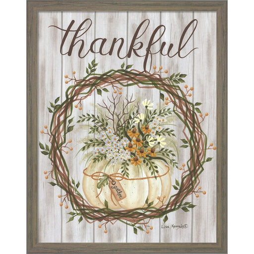 Thankful by Lisa Kennedy, Framed Art