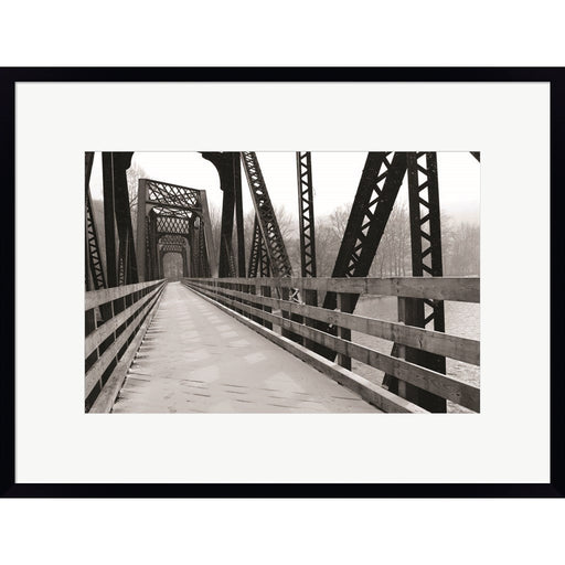 Old Railroad Bridge by Lori Deiter, Framed Art