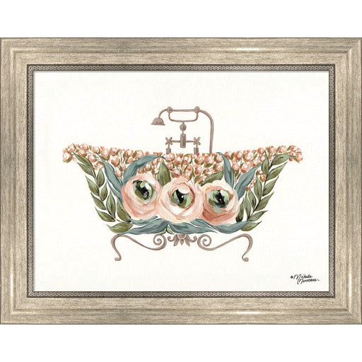 Vintage Bathtub by Michele Norman, Framed Art
