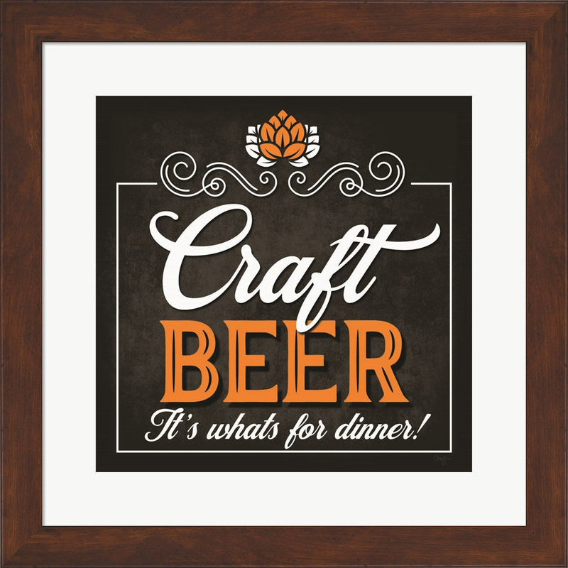 Craft Beer by Mollie B., Framed Art